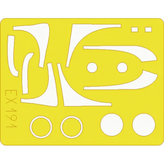 Eduard EX191 1/48 EF-2000 Typhoon Single Seater Sticker for Aircraft