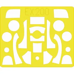 Eduard EX200 1/48 P-39/P-400 Sticker for Aircraft