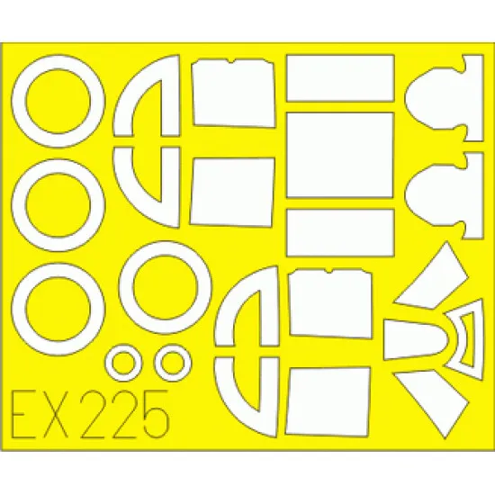 Eduard EX225 1/48 Lavochkin La-5FN Sticker for Aircraft