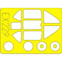 Eduard EX229 1/48 MiG-3 Sticker for Aircraft