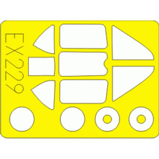Eduard EX229 1/48 MiG-3 Sticker for Aircraft