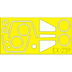 Eduard EX239 1/48 Mirage III Weekend Sticker for Aircraft