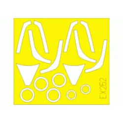 Eduard EX252 1/48 F-16C Block 25 Sticker for Aircraft
