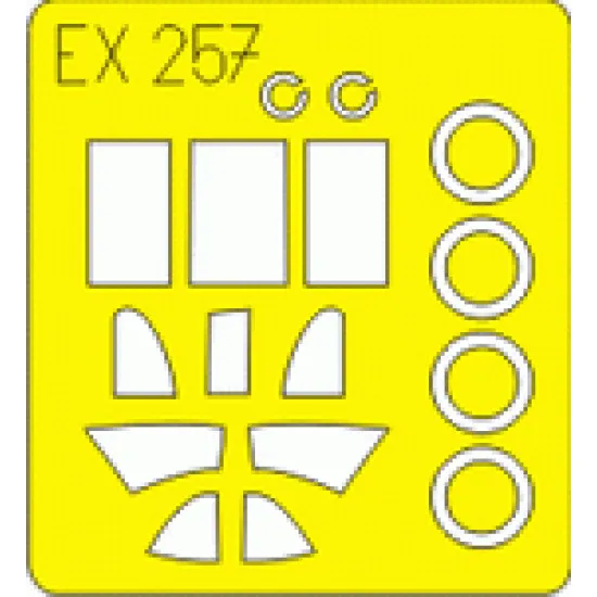 Eduard EX257 1/48 LaGG-3 Sticker for Aircraft