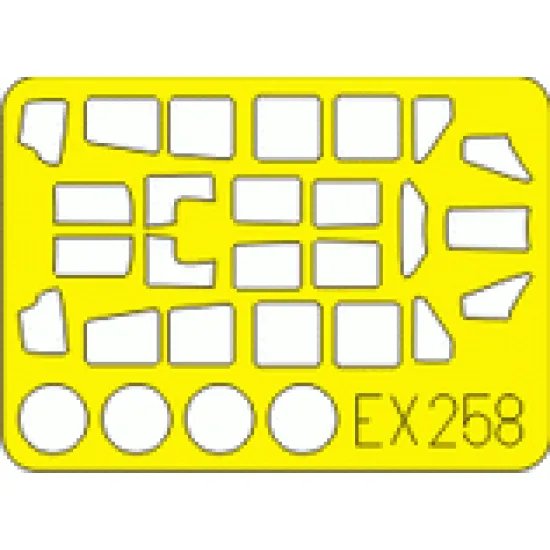 Eduard EX258 1/48 A6M5 Zero Sticker for Aircraft