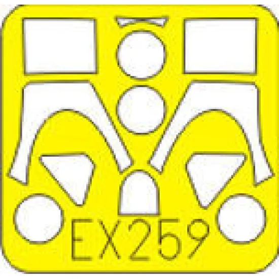Eduard EX259 1/48 Spitfire Mk.Vc Sticker for Aircraft