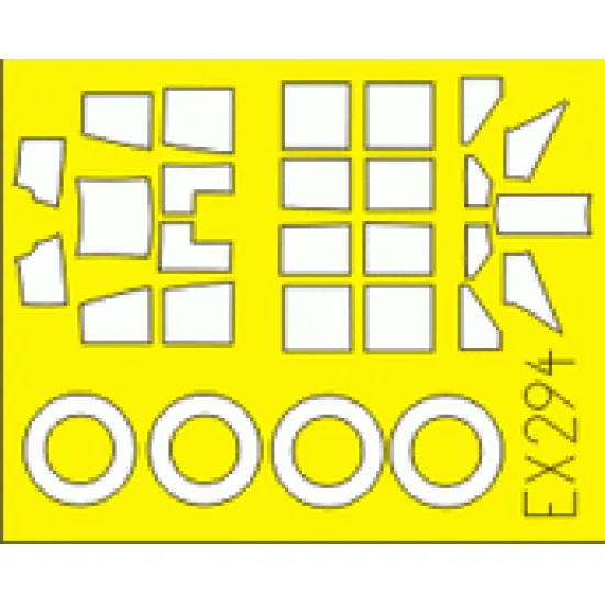Eduard EX294 1/48 A6M3 Zero Sticker for Aircraft