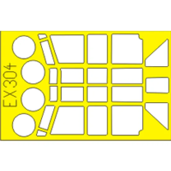 Eduard EX304 1/48 Ar 196 Sticker for Aircraft
