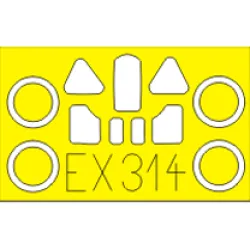 Eduard EX314 1/48 MC.200 Sticker for Aircraft