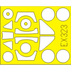 Eduard EX323 1/48 Me 262A Sticker for Aircraft