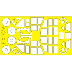 Eduard EX327 1/48 Ju 87B Sticker for Aircraft