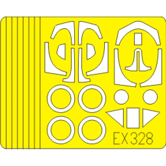 Eduard EX328 1/48 Fw 190D Weekend Sticker for Aircraft