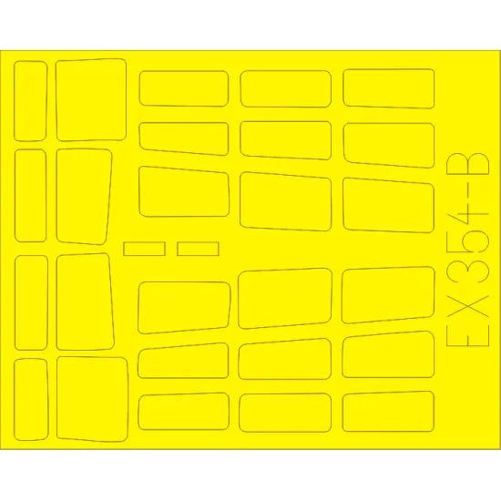 Eduard EX354 1/48 TBD-1 Sticker for Aircraft
