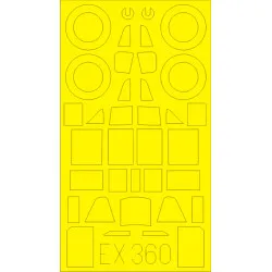 Eduard EX360 1/48 Il-2m3 Sticker for Aircraft