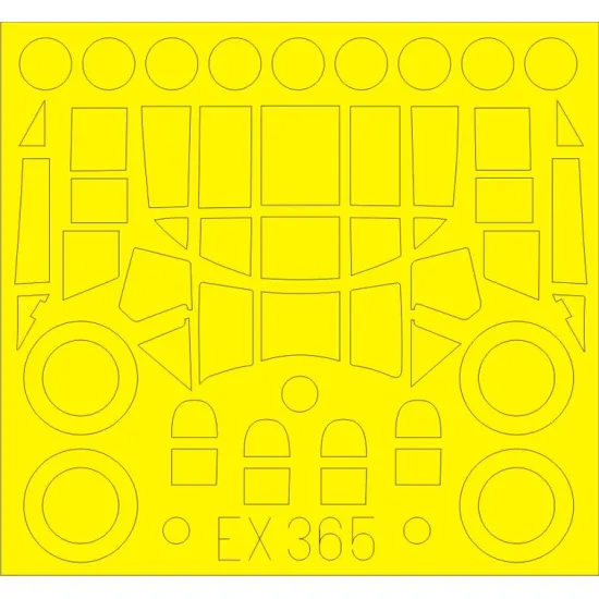Eduard EX365 1/48 An-2 Sticker for Aircraft