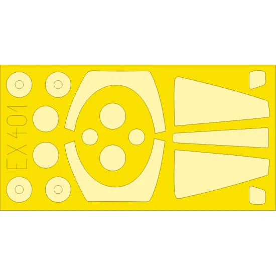 Eduard EX401 1/48 Jaguar GR.1/GR.3 Sticker for Aircraft