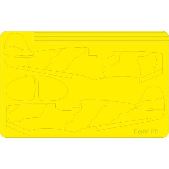 Eduard EX469 1/48 Spitfire camo scheme A Sticker for Aircraft