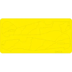 Eduard EX470 1/48 Hurricane camo scheme A Sticker for Aircraft