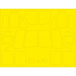 Eduard EX476 1/48 UH-1Y Sticker for Aircraft