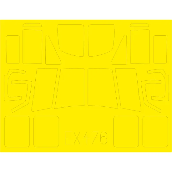 Eduard EX476 1/48 UH-1Y Sticker for Aircraft