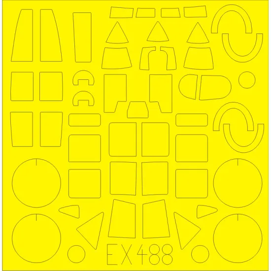 Eduard EX488 1/48 Pe-2 Sticker for Aircraft