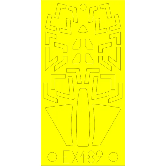 Eduard EX489 1/48 MiG-31BM Sticker for Aircraft