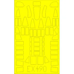 Eduard EX490 1/48 Defiant Mk.I Sticker for Aircraft