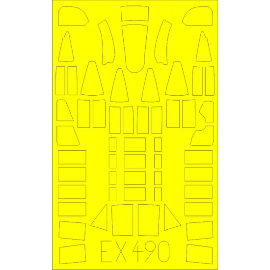 Eduard EX490 1/48 Defiant Mk.I Sticker for Aircraft