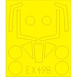 Eduard EX498 1/48 Meteor F.8 Sticker for Aircraft