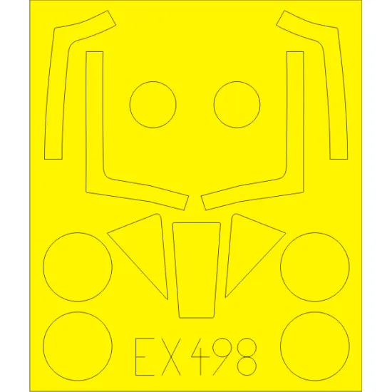 Eduard EX498 1/48 Meteor F.8 Sticker for Aircraft