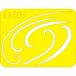 Eduard EX505 1/48 Spinner spirals Fw 190A/F Sticker for Aircraft