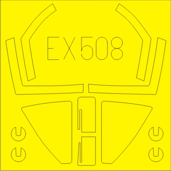 Eduard EX508 1/48 Sea Harrier FRS.1 Sticker for Aircraft