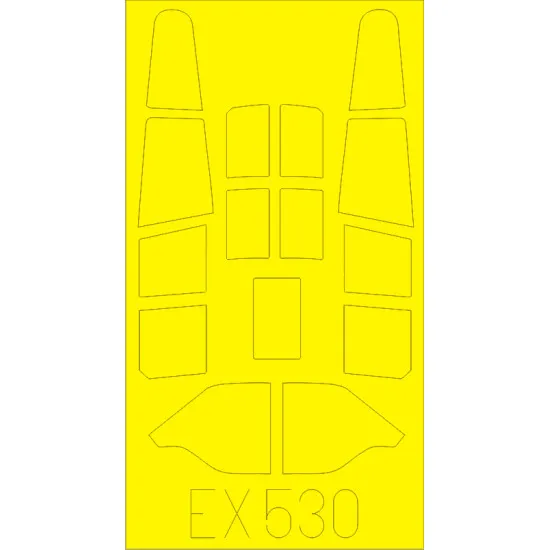Eduard EX530 1/48 P-40B Sticker for Aircraft