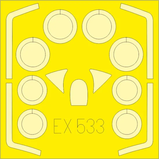 Eduard EX533 1/48 T-33A Sticker for Aircraft