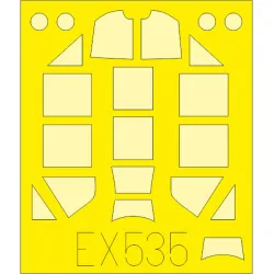 Eduard EX535 1/48 Bf 109F-4 Sticker for Aircraft