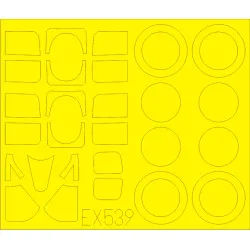 Eduard EX539 1/48 F6F-5/5N Sticker for Aircraft