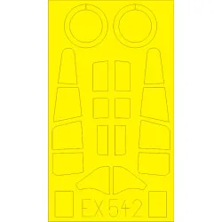 Eduard EX542 1/48 P-40C Sticker for Aircraft