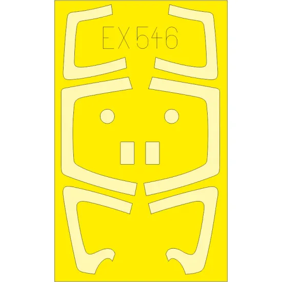 Eduard EX546 1/48 Su-27 Sticker for Aircraft