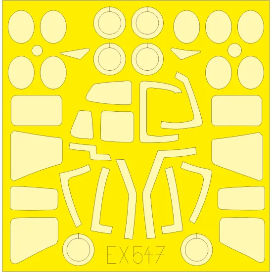 Eduard EX547 1/48 H-21C Shawnee Sticker for Aircraft