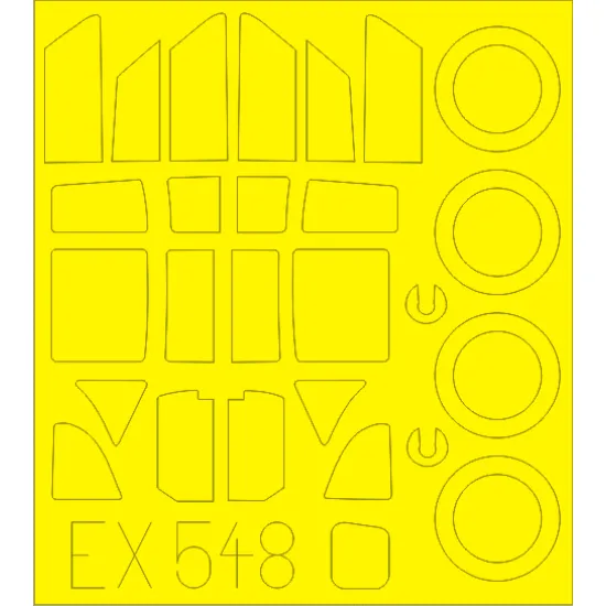 Eduard EX548 1/48 Ki-61-Id Sticker for Aircraft