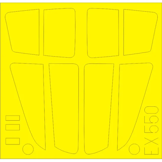 Eduard EX550 1/48 Su-34 Sticker for Aircraft