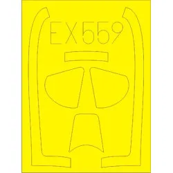 Eduard EX559 1/48 P-51D Sticker for Aircraft