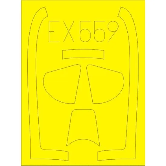 Eduard EX559 1/48 P-51D Sticker for Aircraft