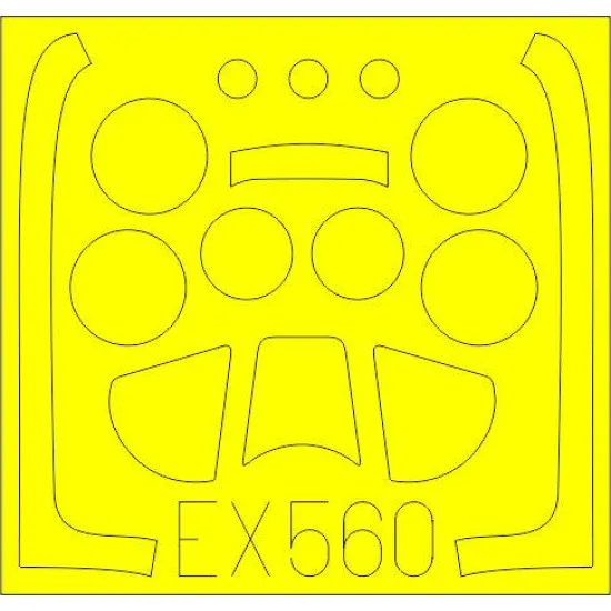 Eduard EX560 1/48 P-51D Sticker for Aircraft