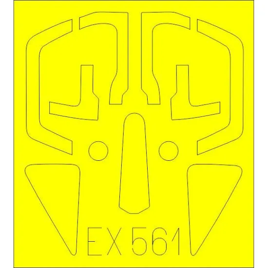 Eduard EX561 1/48 Su-17M4 Sticker for Aircraft