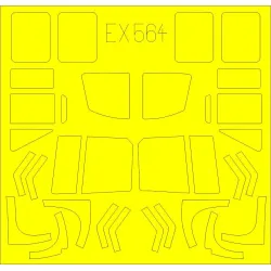 Eduard EX564 1/48 UH-1D Sticker for Aircraft
