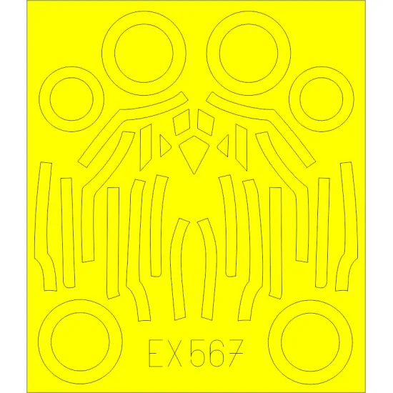 Eduard EX567 1/48 F-35A Sticker for Aircraft