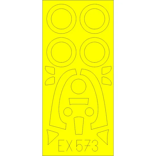 Eduard EX573 1/48 Sea Fury FB.11 Sticker for Aircraft