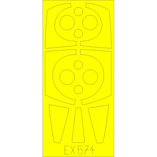 Eduard EX574 1/48 Tornado F.3 ADV Sticker for Aircraft