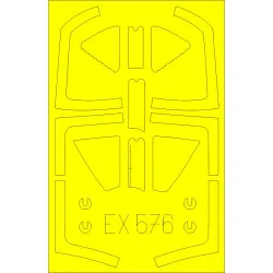 Eduard EX576 1/48 Harrier T.2/T.4/T.8 Sticker for Aircraft